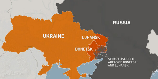 The Crisis Between Russia And Ukraine Geostrategic Media   WEB MAP UKRAINE RUSSIA SEPARATIST AREAS REFRESH 660x330 