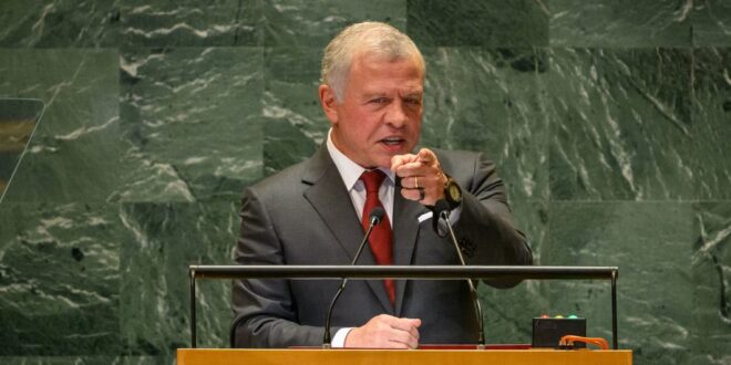 King Abdullah’s Warning to the World: The Middle East Cannot Be Managed Forever